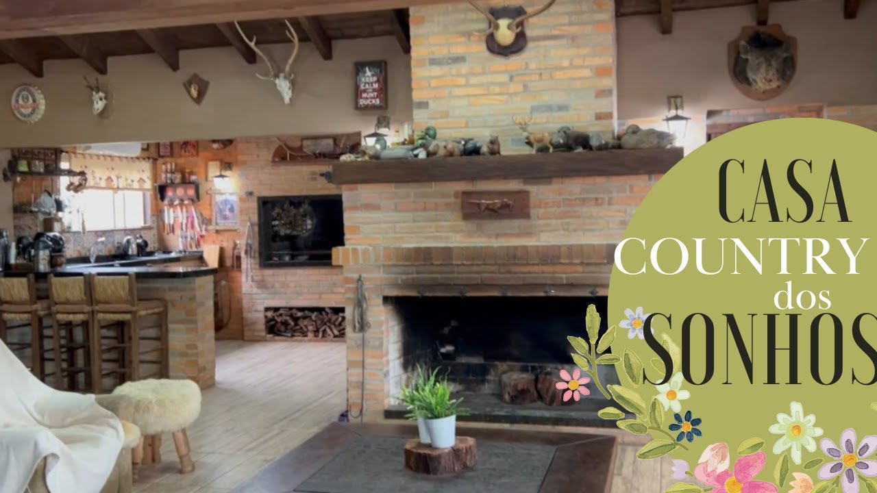 O CAMPO NA CIDADE; BELISSIMA CASA RÚSTICA DA LISE E DO KAKO cheia de decoração estilo SAFARI