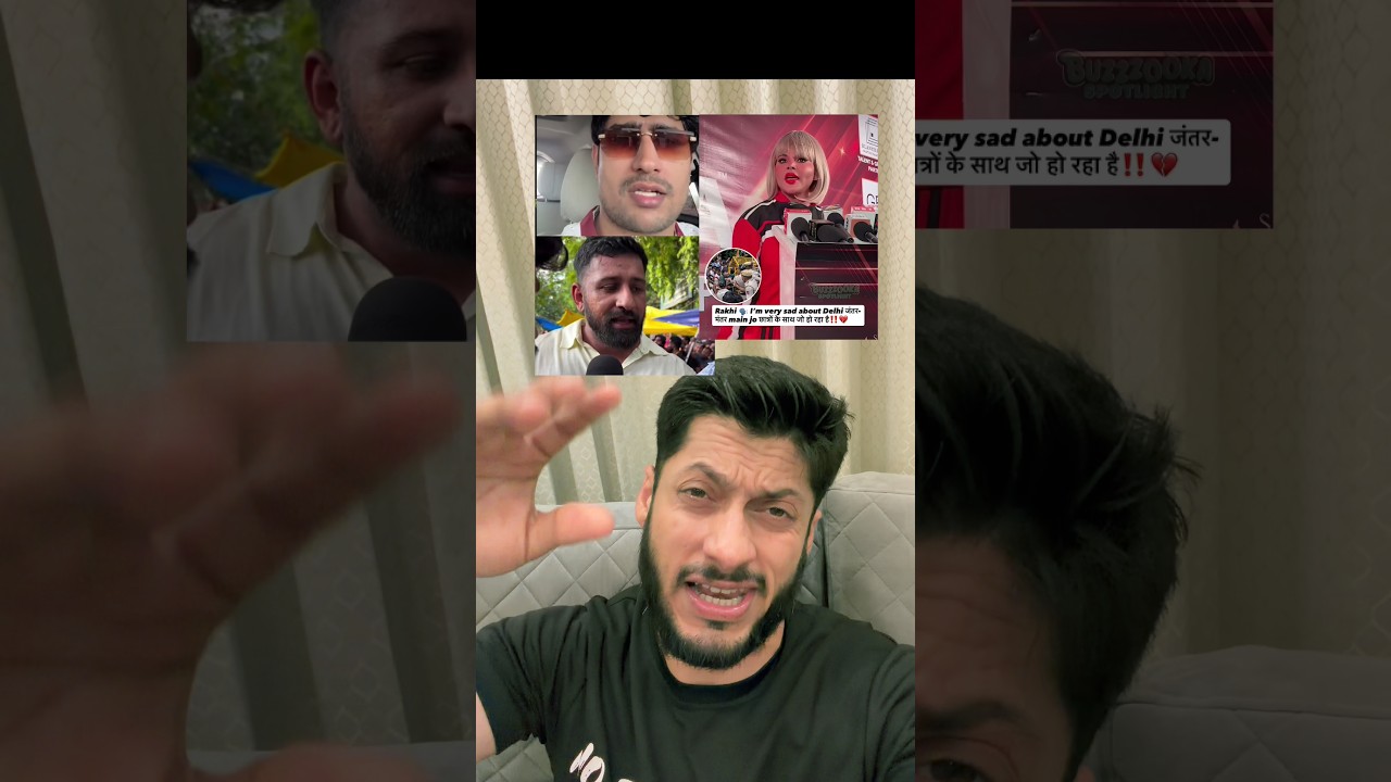 Influencers at protest #students #studentprotest #trending #influencer #neetpaperleak #trending