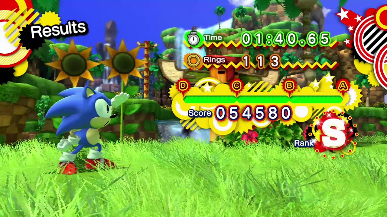 Sonic Generations - Classic Green Hill(Angel Island Zone)