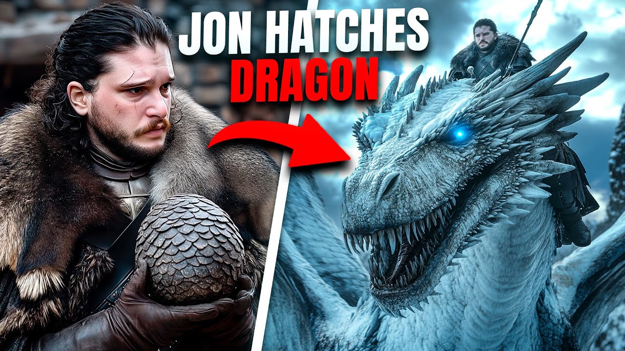What If Jon Snow Hatched a Dragon Egg