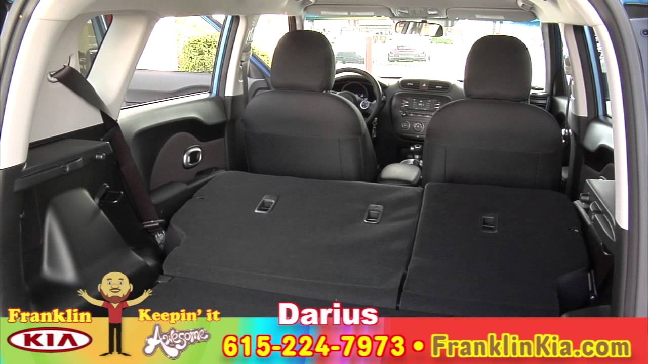 2016 Kia Soul Inside Secret Interior Space Roomy 60 Cubic Feet Storage Franklin Kia, Nashville