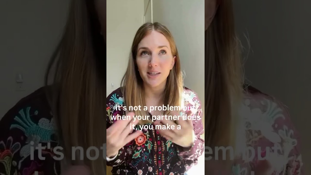 What are the double standards in your relationship? 1