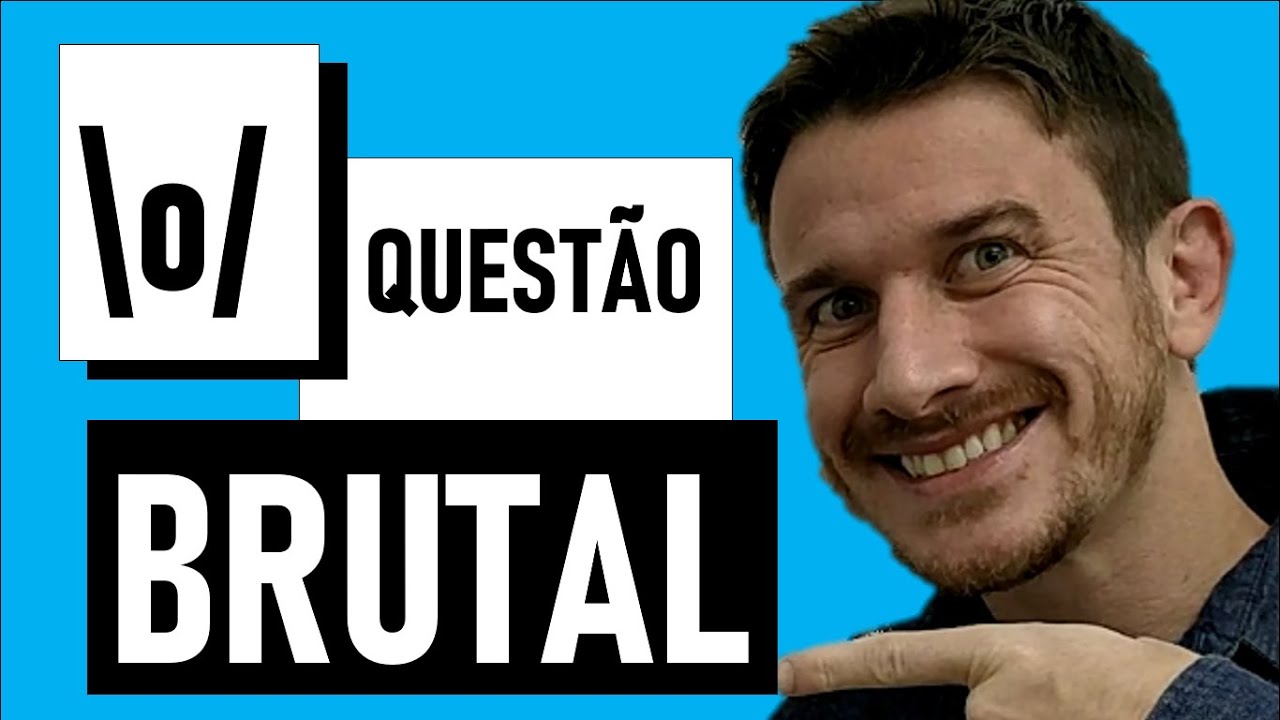Questão Brutal de Energia !
