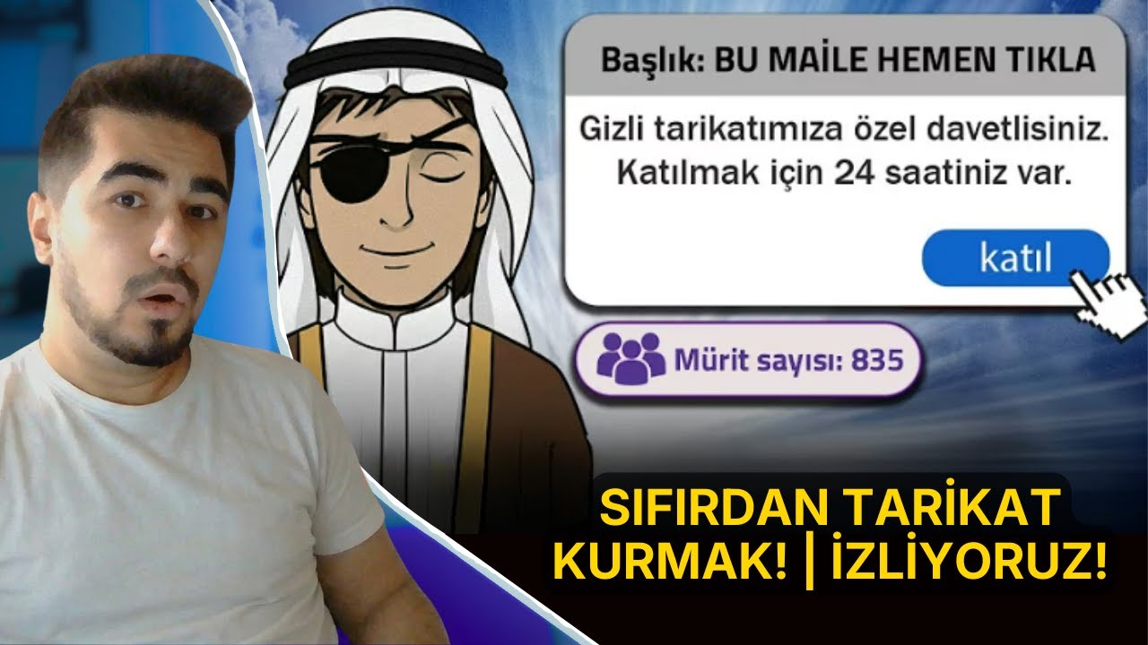SIFIRDAN TARİKAT KURDUM! (sosyal deney) | İZLİYORUZ!
