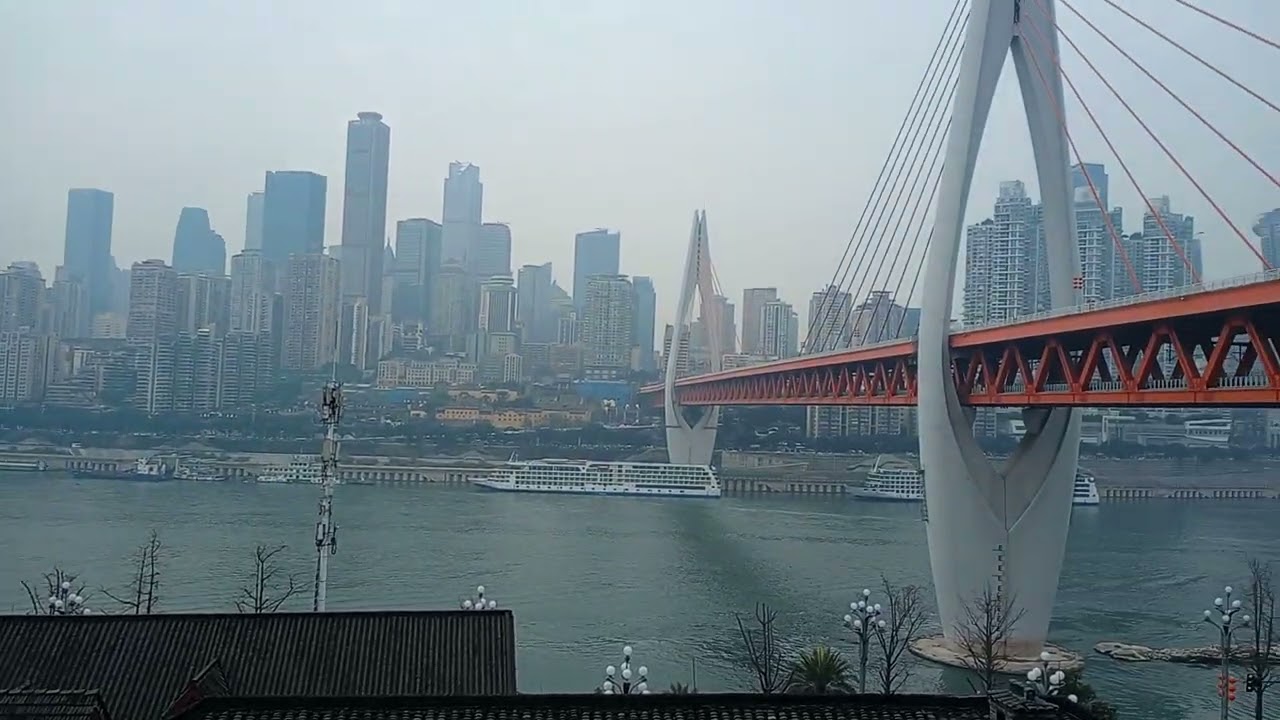 180 degree view of Central/West Chongqing.