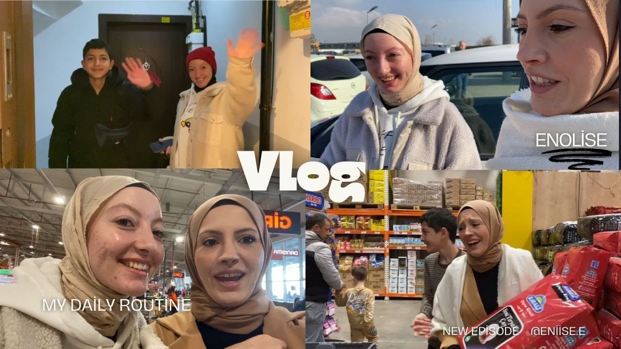 VLOG || SİZE ARABA SATABİLİRİM || KARDEŞİMLE MARKET TURU || PİZZA TARİFİ
