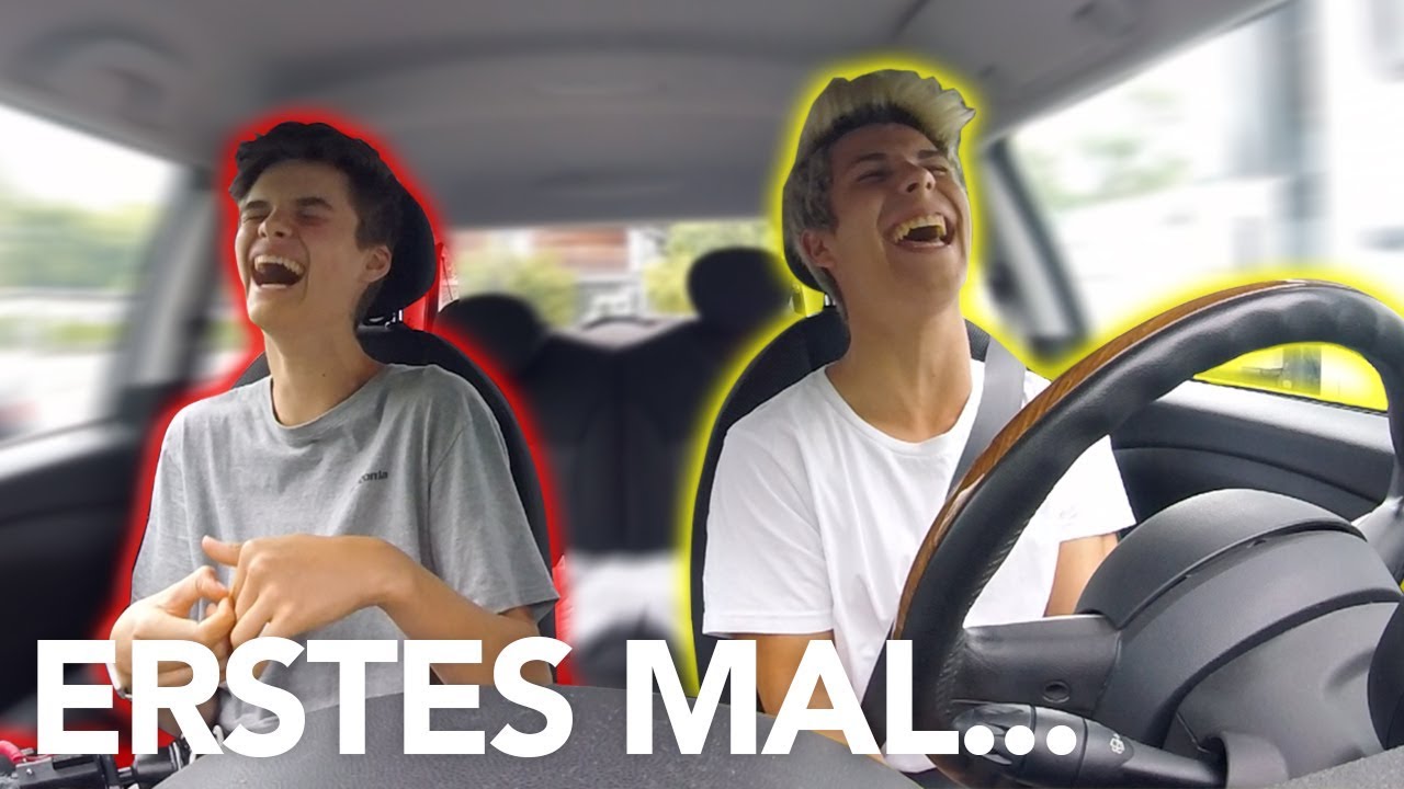 Das erste Mal mit David Auto fahren! | Oskar