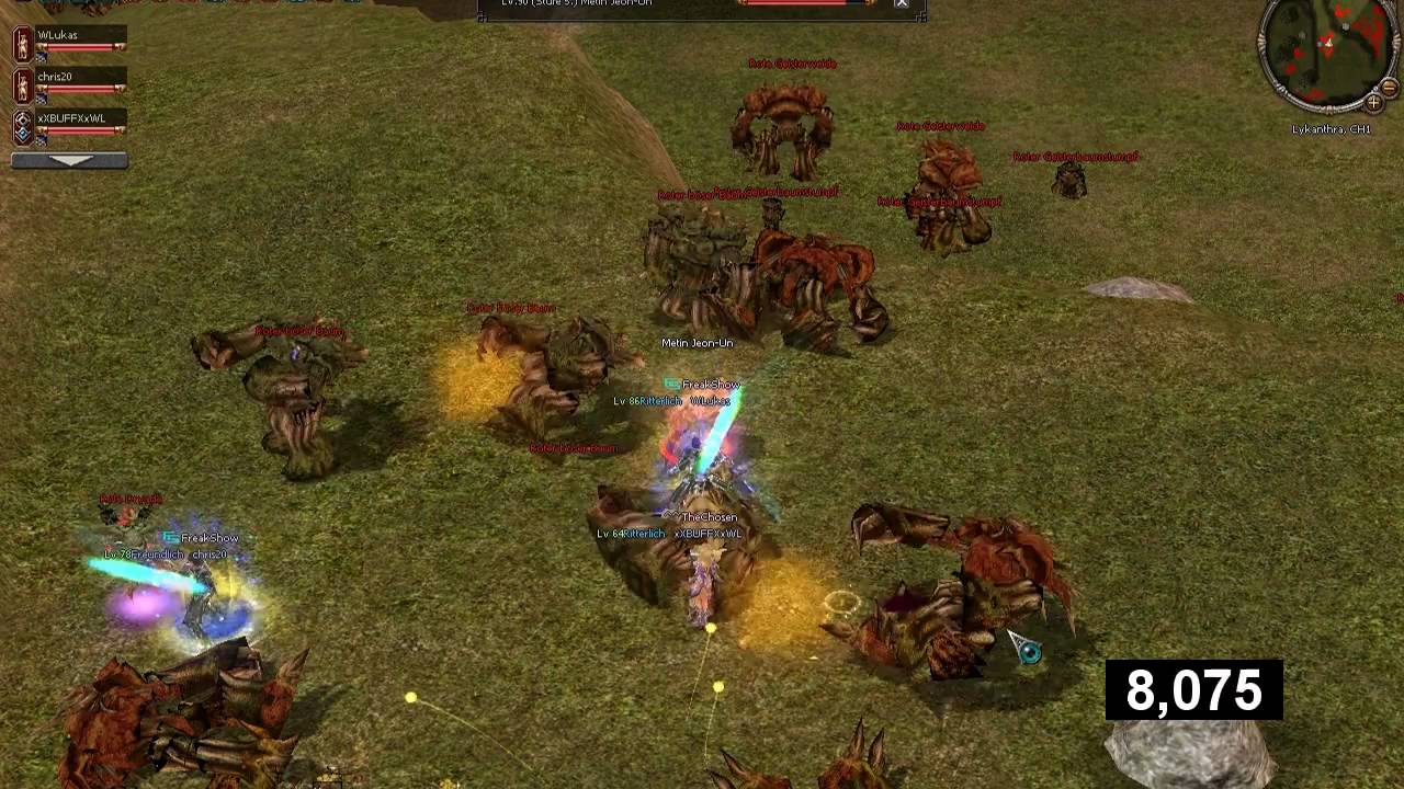 Metin2 WLukas vs. 90er Metin [Jeon-Un]