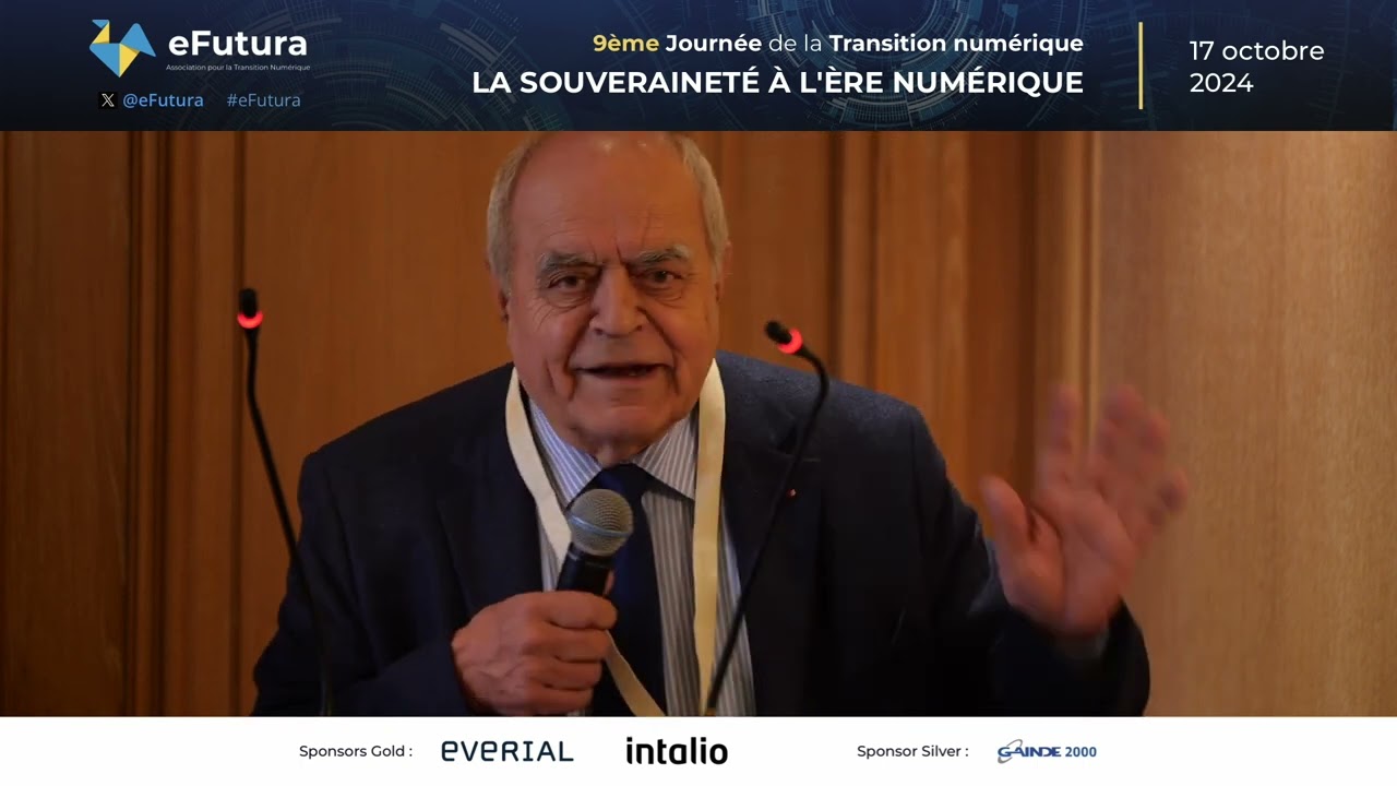 Conférence Alain Juillet - Fondements et frontières de la souveraineté numérique.