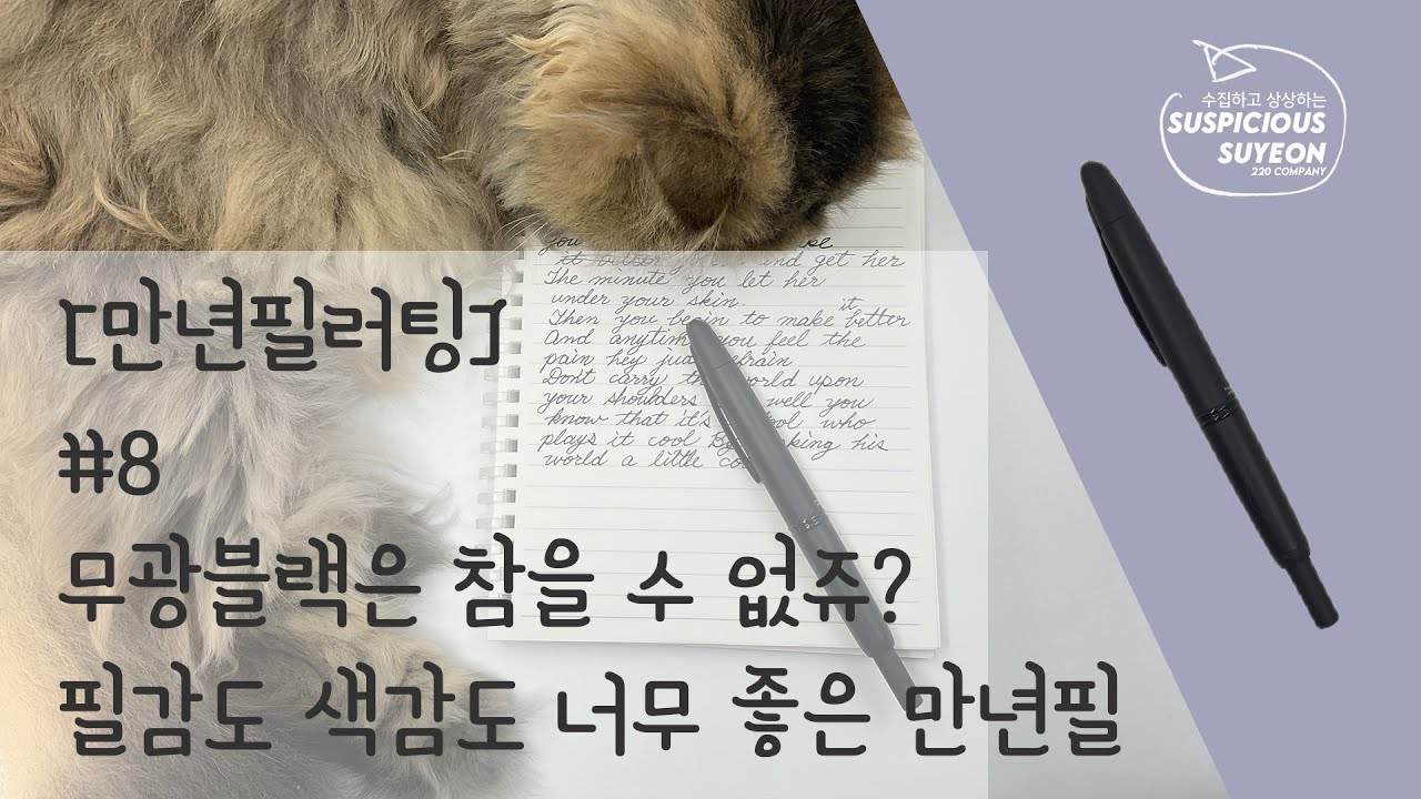 만년필러팅 #8 파이롯트 캡리스 / 심플하다 외관도 기능도 