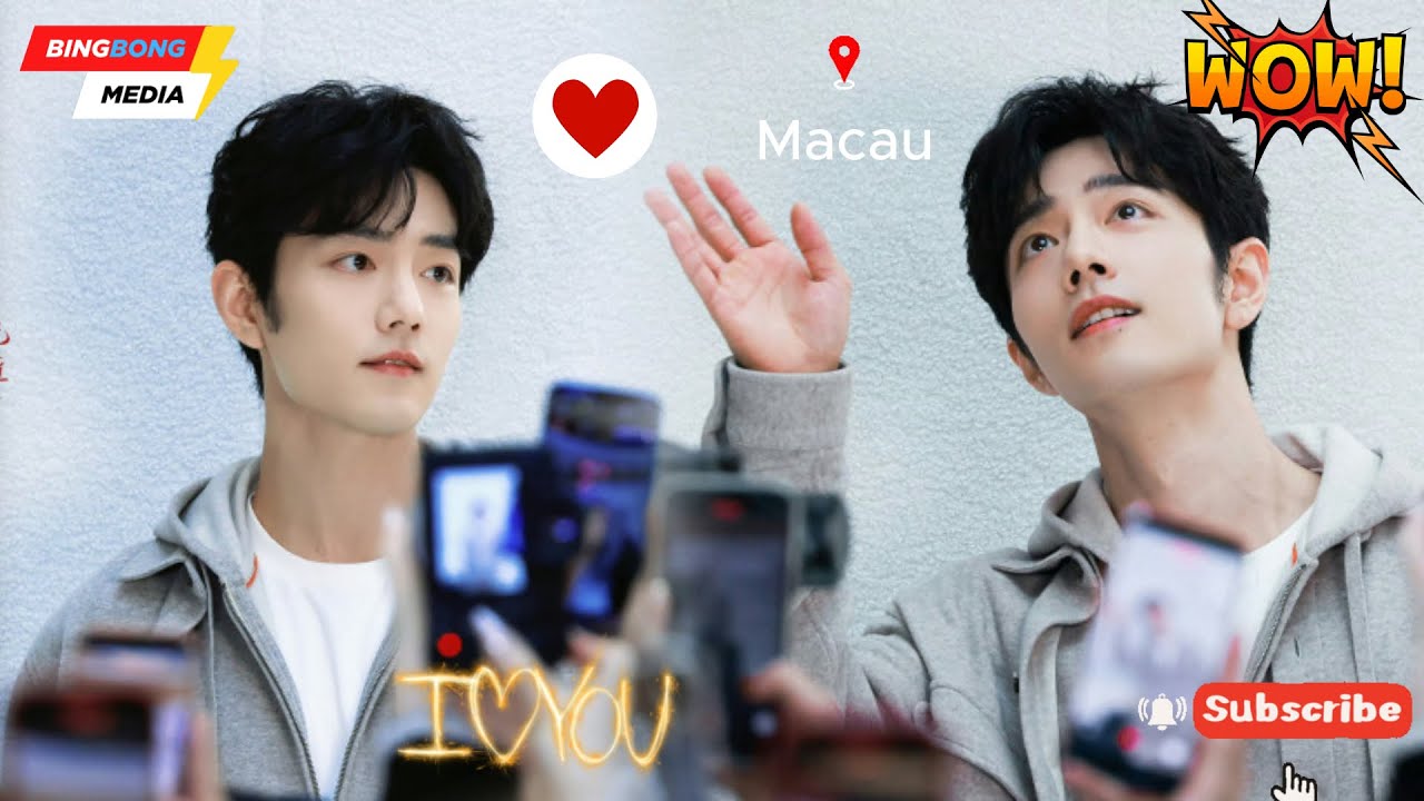 OMG! Неожиданное появление Сяо Чжаня в Макао привело фанатов в восторг!