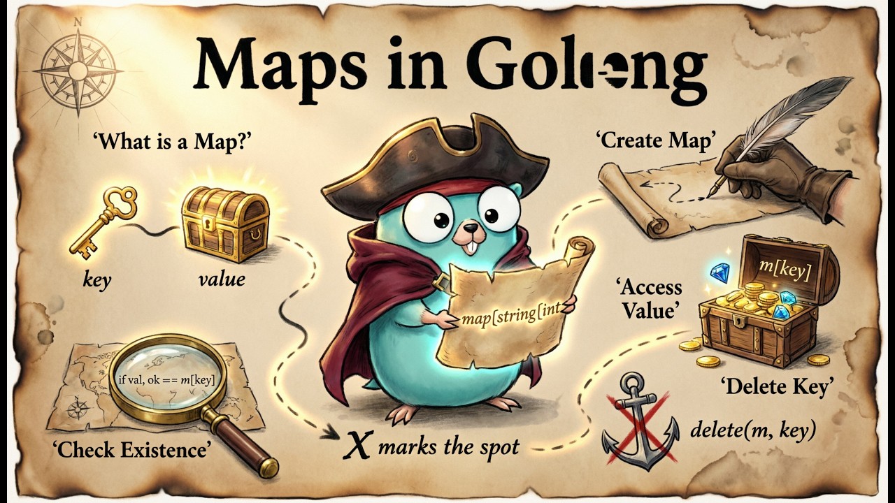 Карты в Go — вопросы для собеседования по Golang