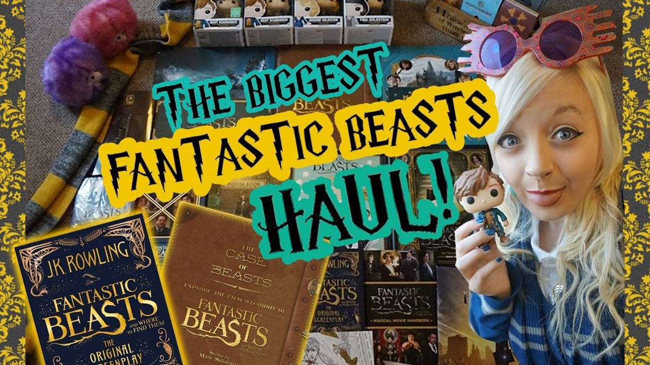 BIGGEST FANTASTIC BEASTS HAUL! | the Luna diaries
