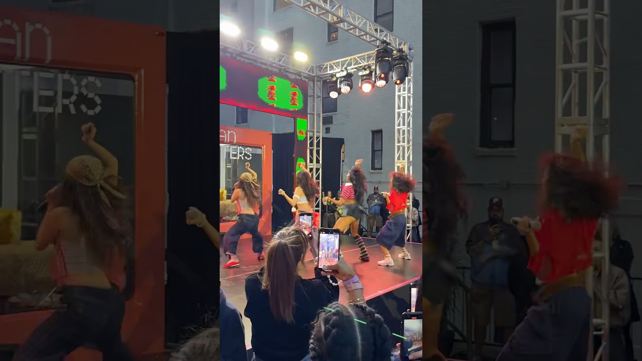 KATSEYE Sings Gnarly Live In NYC #katseye  #Gnarly