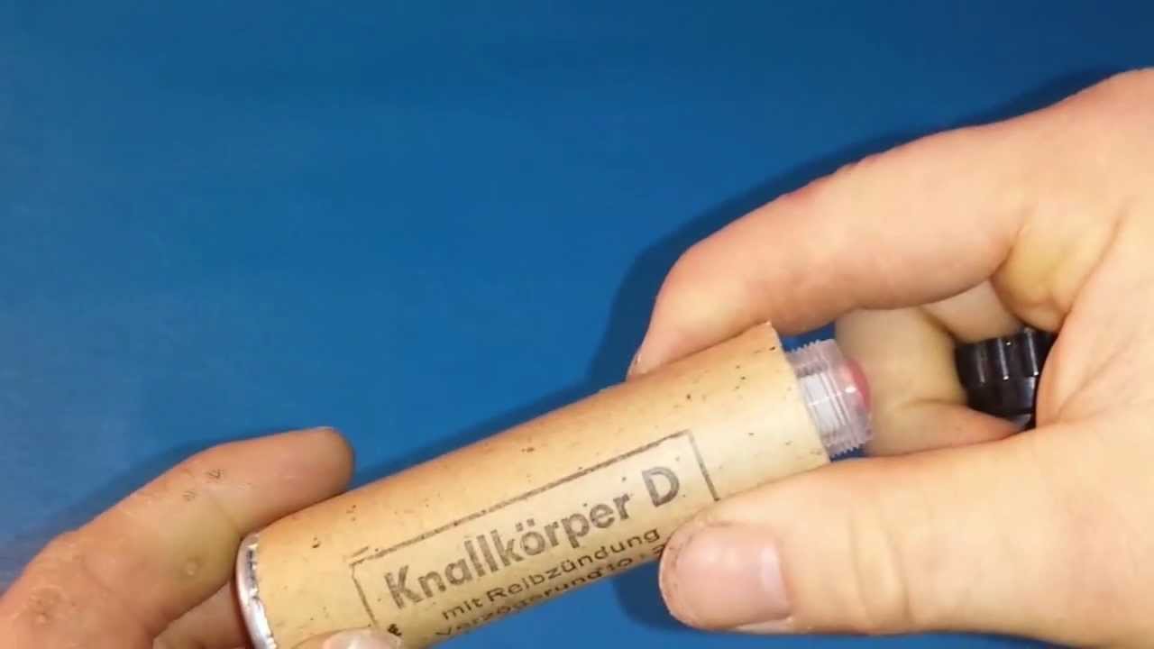 Knallkörper D / Knallkörper mit Pfeifton *HD*