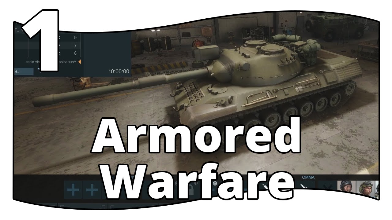 Let's Play Armored Warfare | Wolfli Leopard 1 | Part 1
