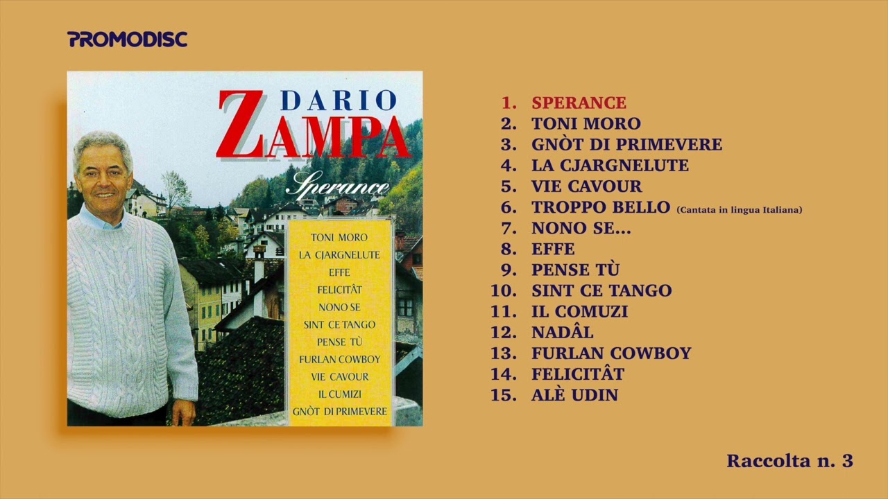 SPERANCE - Dario Zampa (Raccolta n.3)