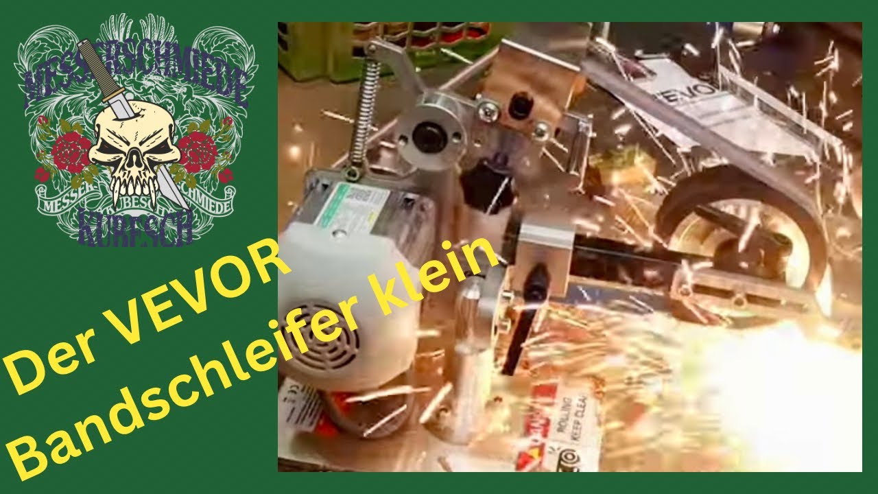 215€ Bandschleifer Härtetest: Was taugt das VEVOR-Gerät wirklich? Dieser Bandschleifer überrascht!