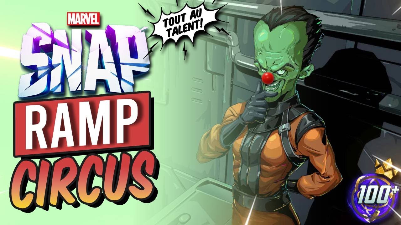🤡DECK ELECTRO RAMP HELA L'INCROYABLE SPECTACLE - MARVEL SNAP