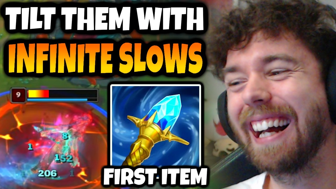 THIS BUILD is SO TILTING TO FACE. INFINITE SLOWS means they can't even PLAY. Brand Mid