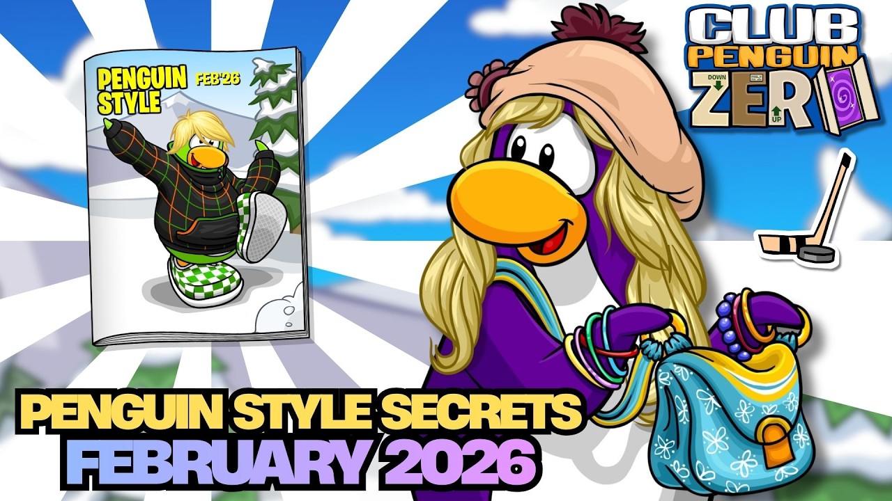 👕 FEBRUARY 2026 PENGUIN STYLE SECRETS ✨ | CLUB PENGUIN ZERO