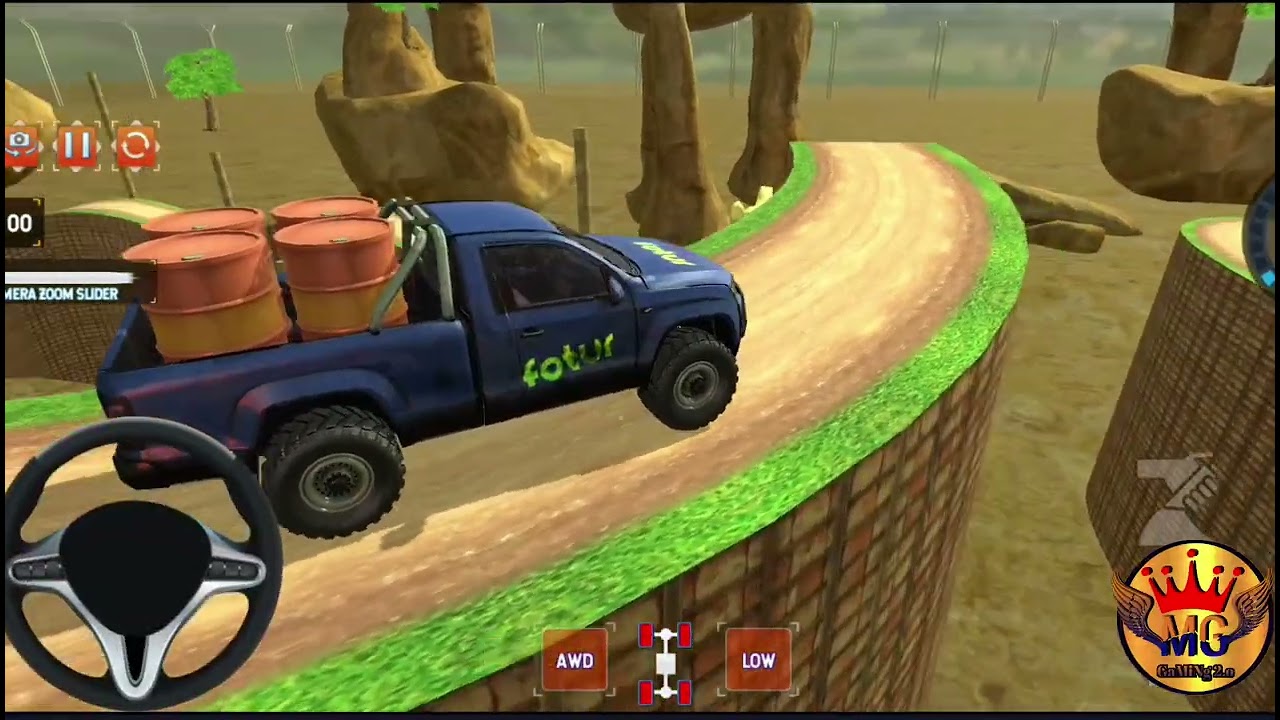 Pickup Truck Simulator Game 3D - 4x4 Pickup Trucks on offroad Trucks Level #11