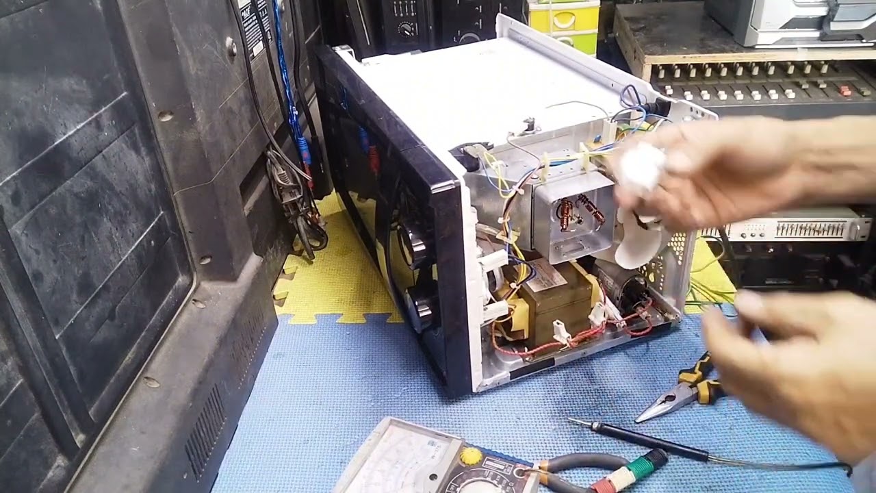 Done Repair for Electrolux Microwave oven (Not Heating)