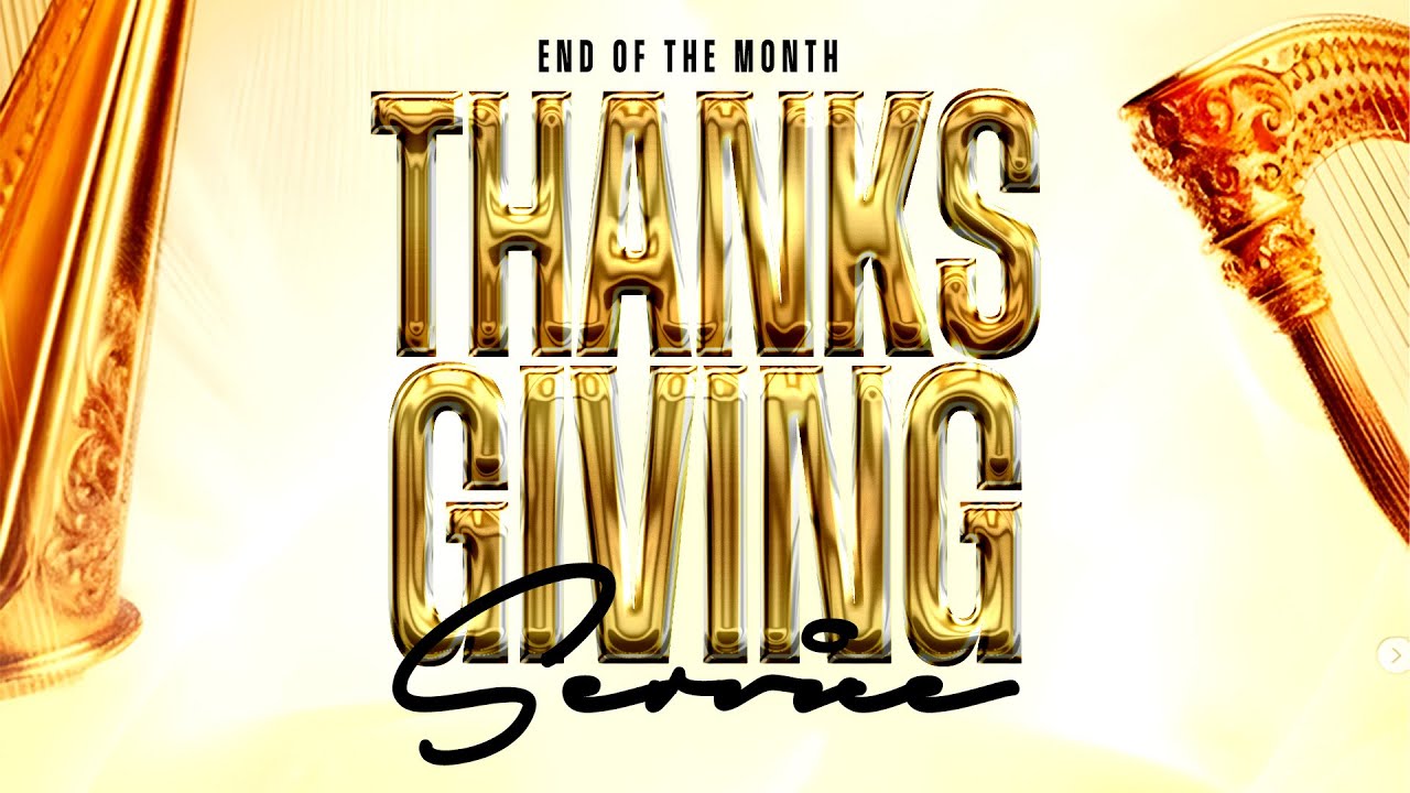 END OF THE MONTH THANKSGIVING SERVICE | SECOND SERVICE | DAVID ABIOYE | LWCGA| 25.01.26