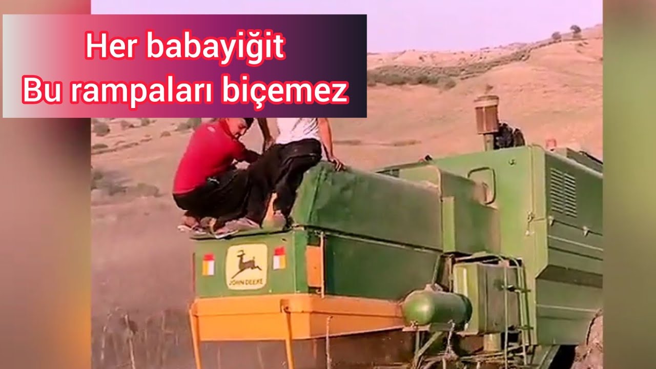 bu rampaları her babayiğit biçemez. can ve mal riski var