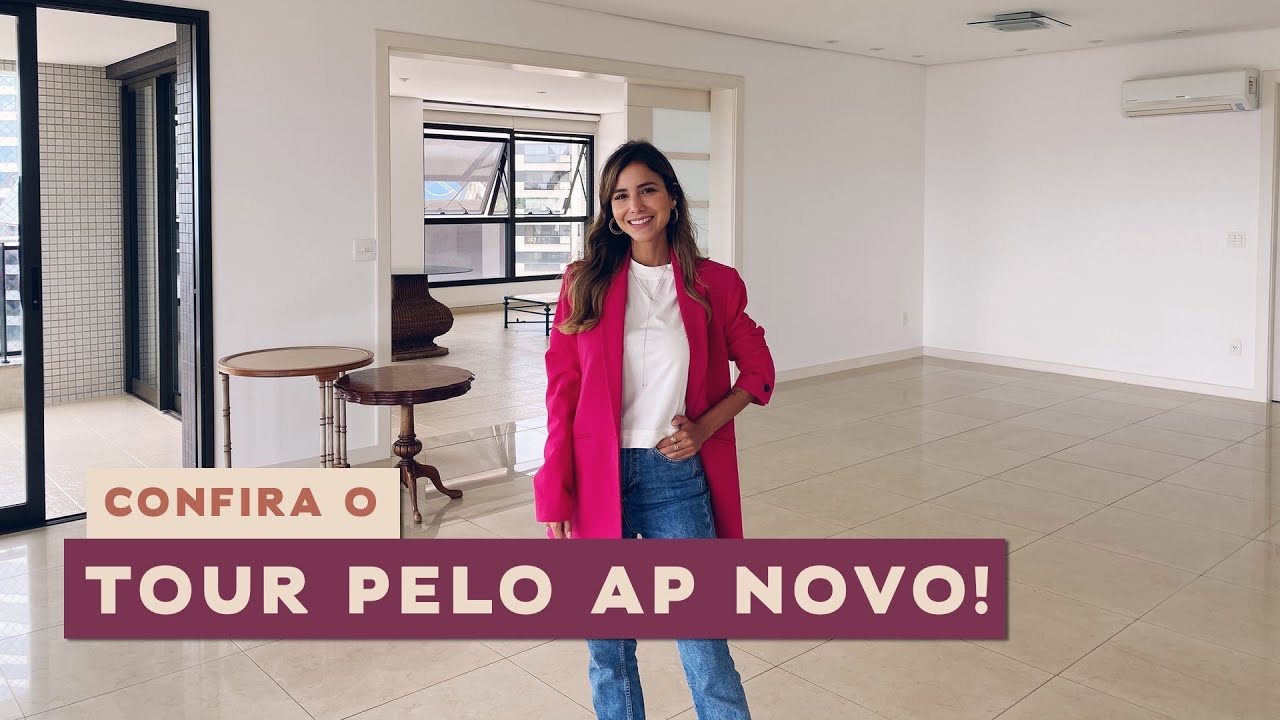 TOUR pelo meu NOVO APARTAMENTO