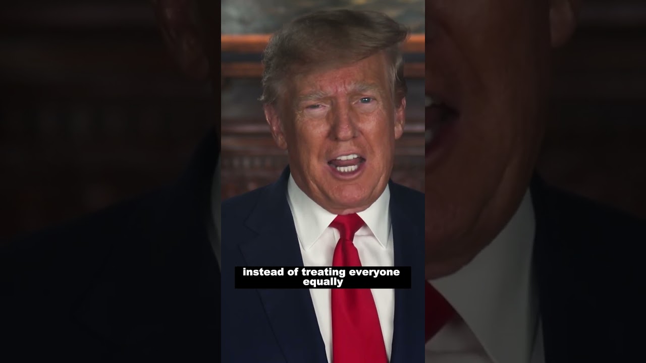 🎤 TRUMP ON EQUALITY UNDER THE LAW #shorts