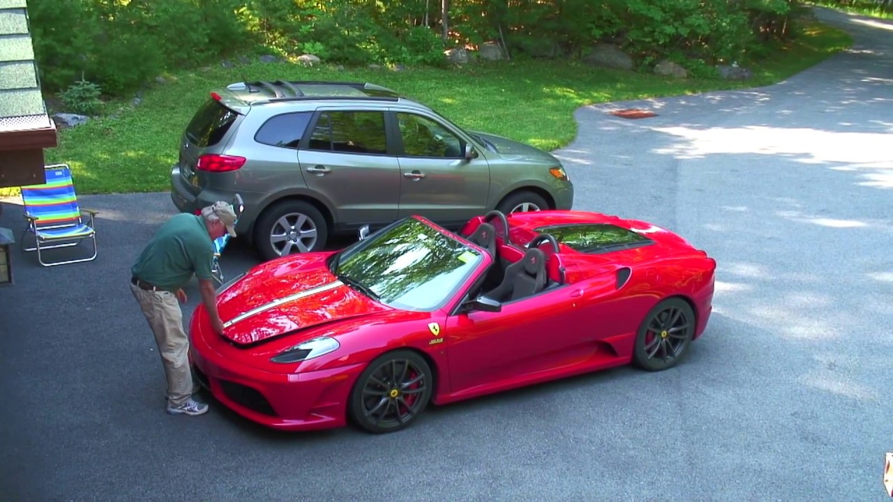 Ferrari 430 Scuderia Spider 16M One Lap in the Adirondacks with Porsche cameos in 4k