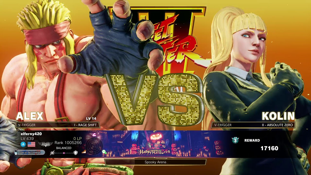 STREET FIGHTER V:AE SFIII Alex