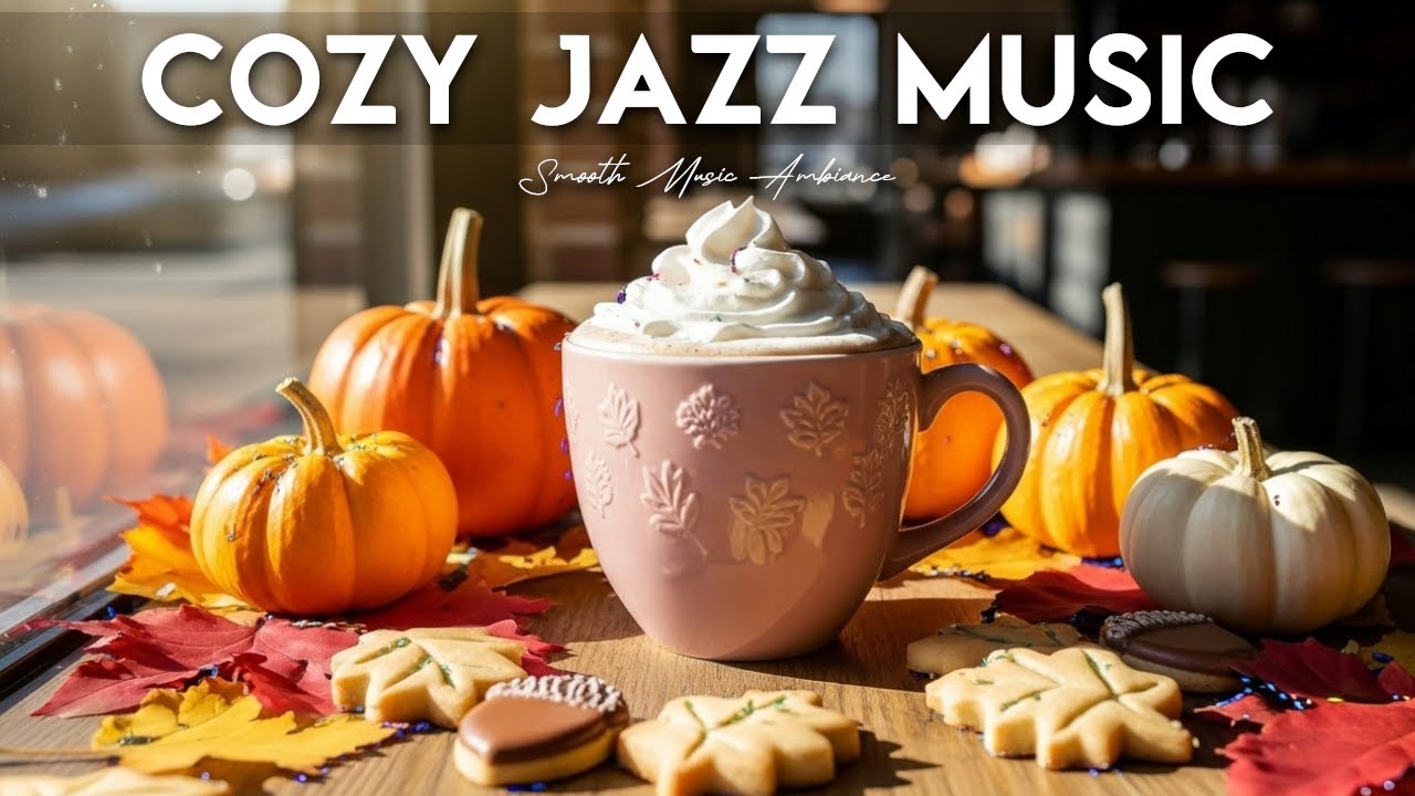 Cozy Jazz Music☕ Coffee Shop Ambiance & Sweet Bossa Nova Piano Music for Working & Relaxing.