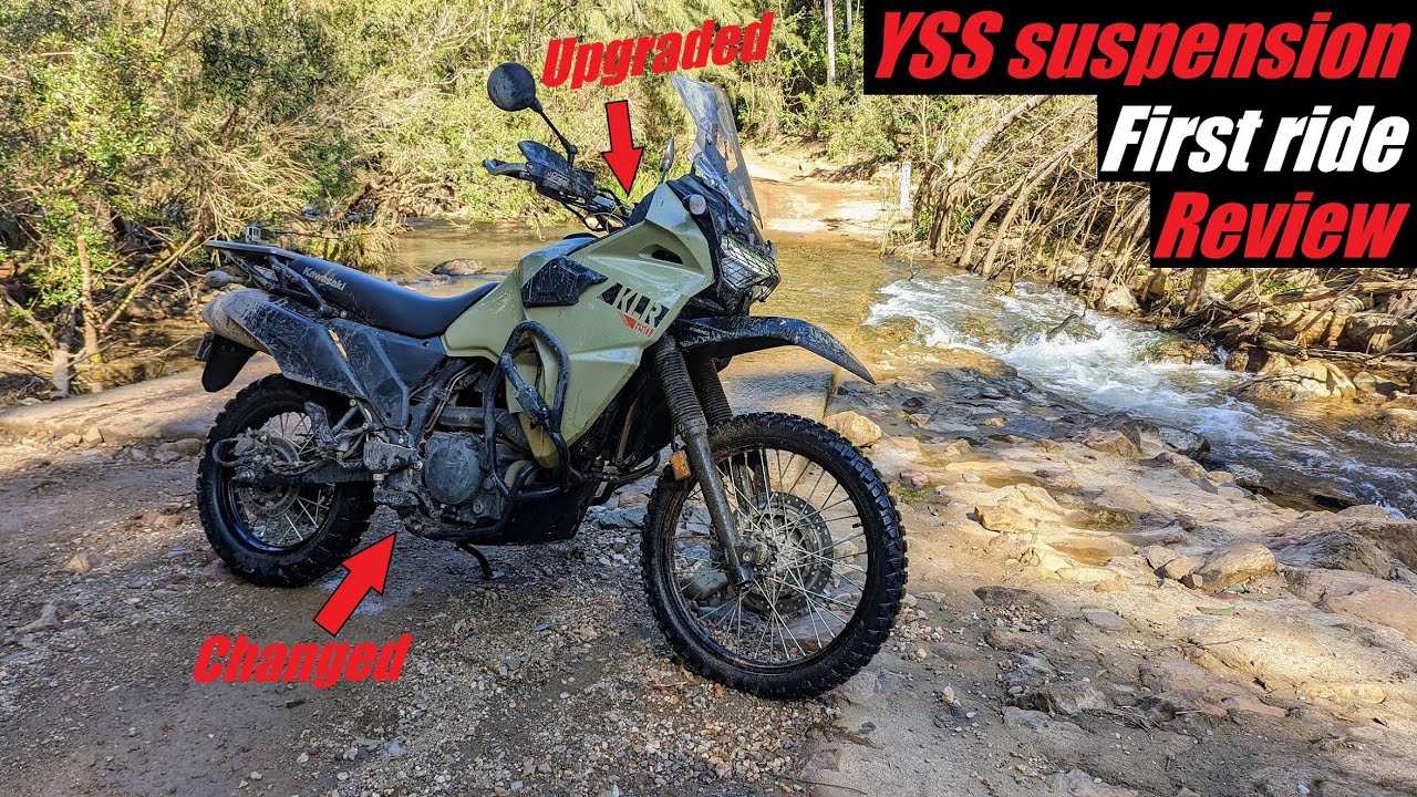 Модернизация подвески YSS KLR 650 | Обзор первой поездки | Комплект для модернизации вилки и амор...