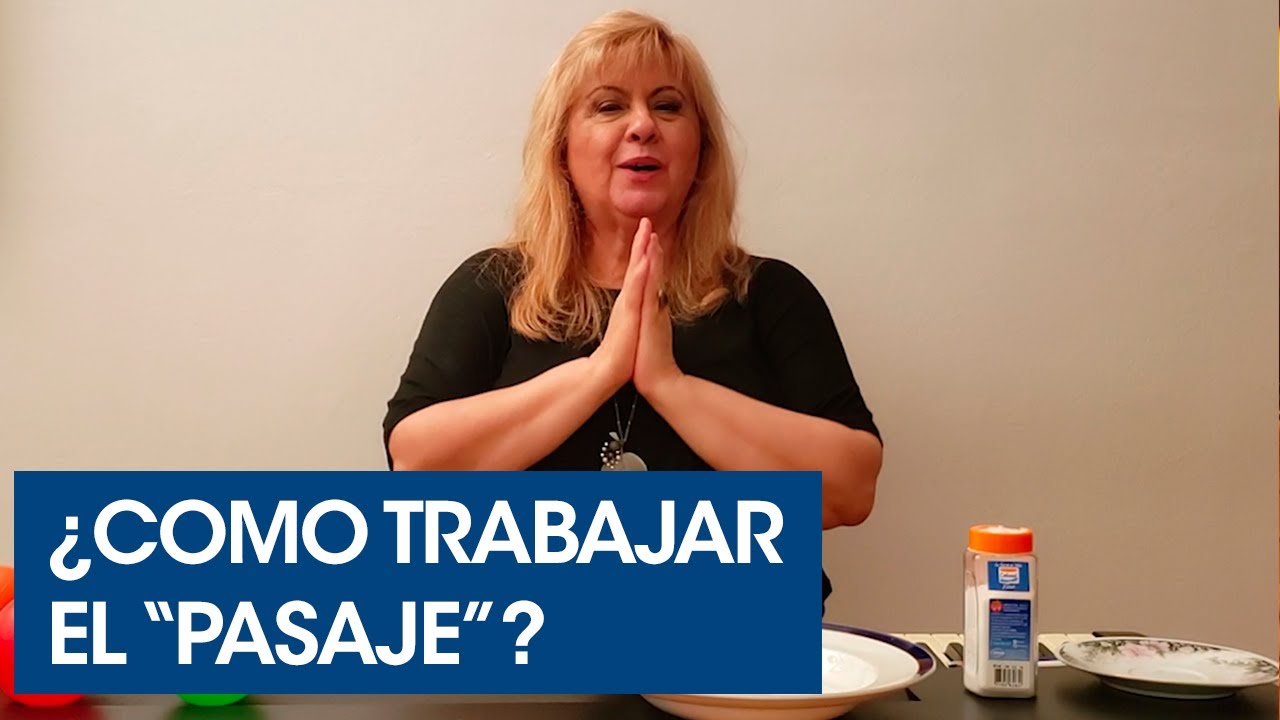 ¿Cómo trabajar el pasaje de la voz? - Método Silvia Meuli
