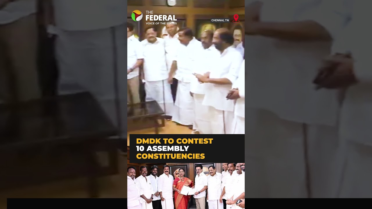 DMK&ndash;DMDK seal seat-sharing deal for 2026 polls | #shorts