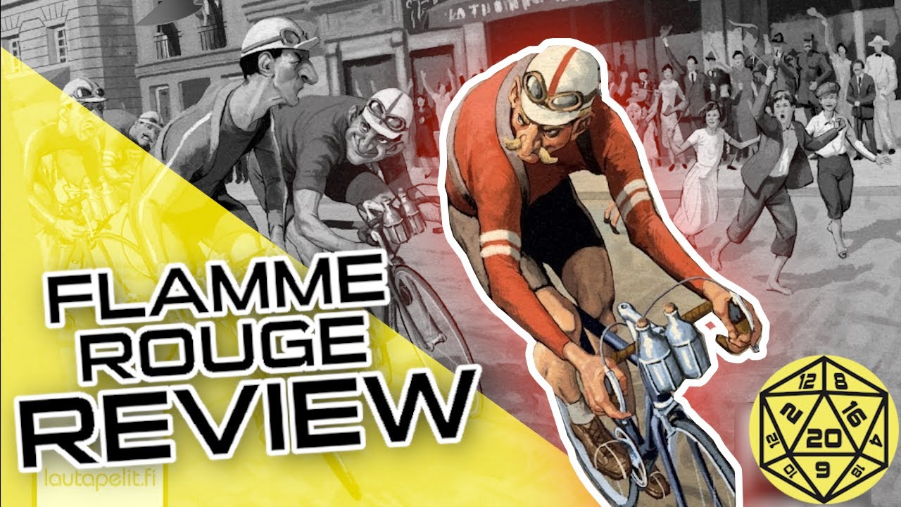 Dice Hard - Flamme Rouge - Board Game Review