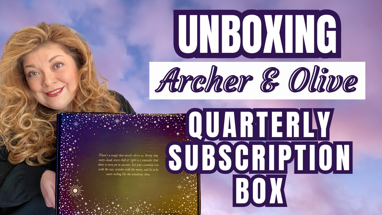 Unboxing Archer & Olive Quarterly Subscription September 2025 | Wonderous Skies