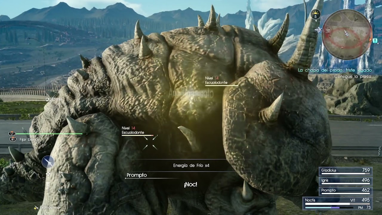Final Fantasy XV - 23 - La chapa del prado, triste legado