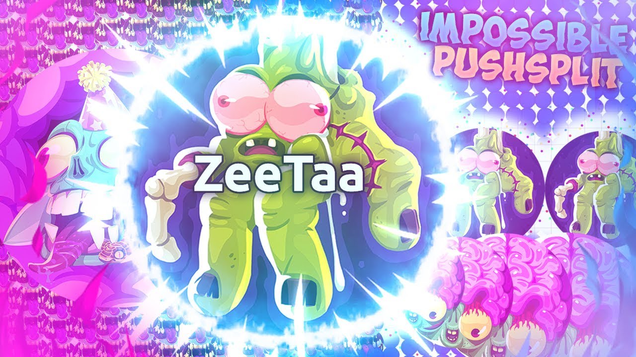Agar.io - 😱IMPOSSIBLE PUSHSPLIT EVER & AWESOME DOUBLESPLITS😈 - Agar.io BEST MOMENTS - ZeeTaa