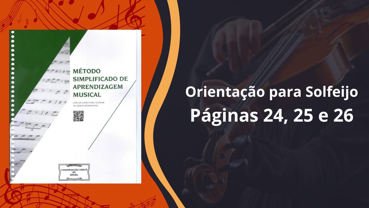 MSA CCB - Orientação para Solfejo e Metrônomo