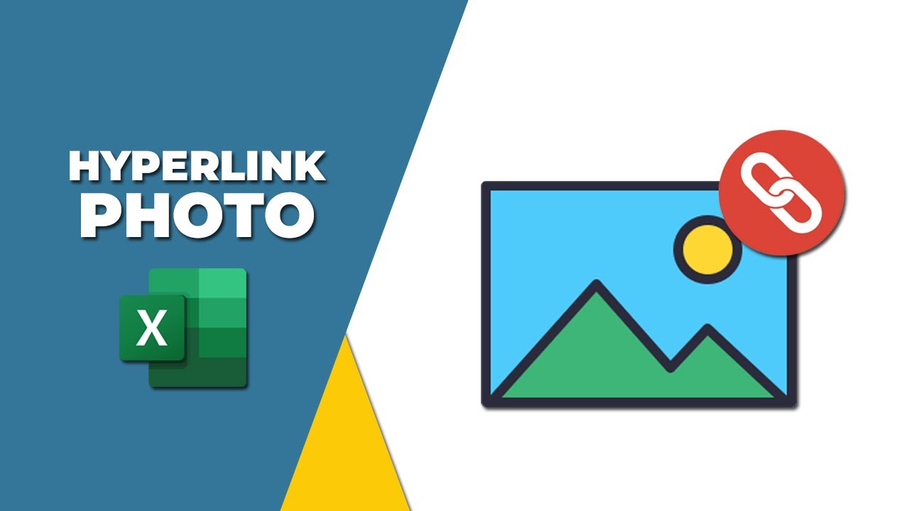 How to add hyperlink to photo in excel