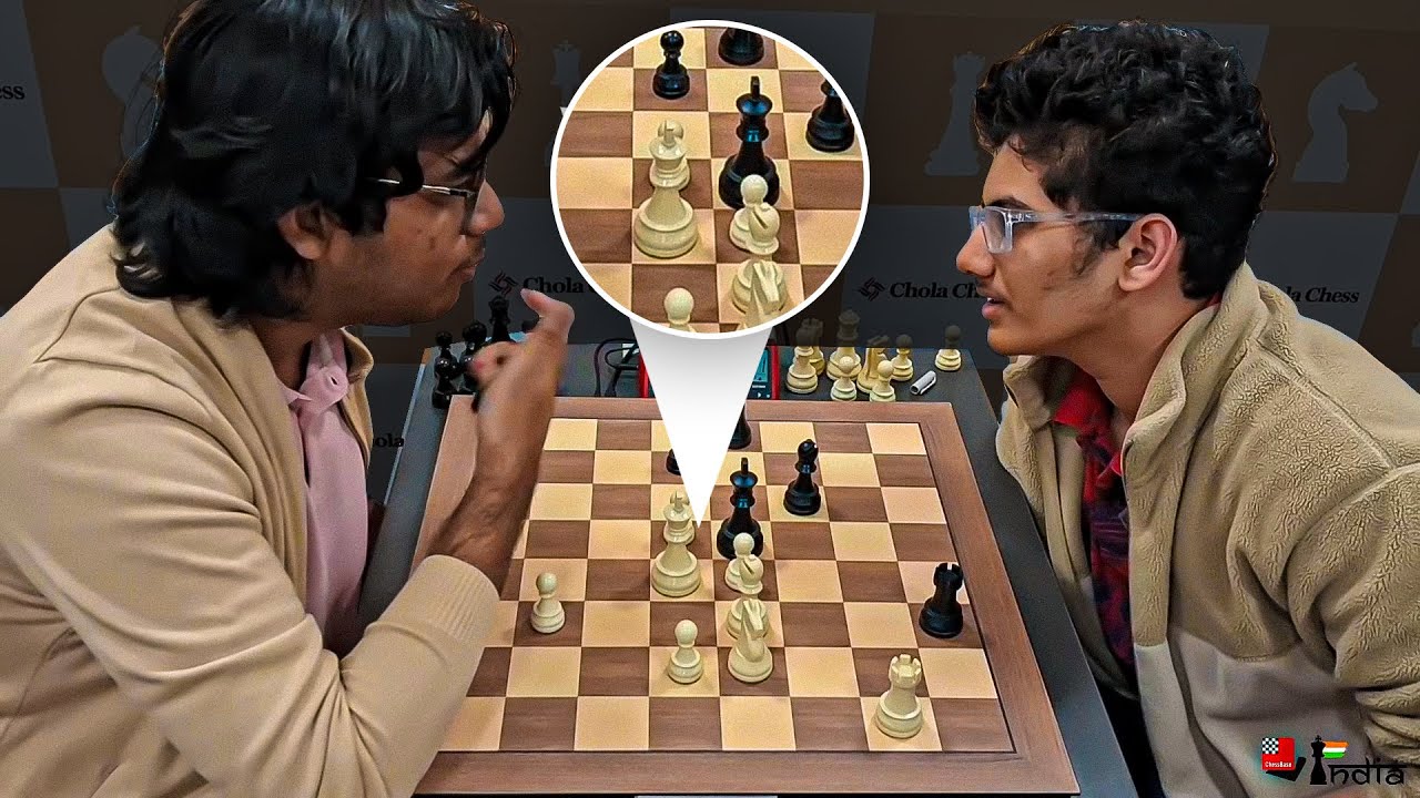 India's strongest IM for a reason | Aronyak vs Akshay | Chola Chess GM Norm Round Robin