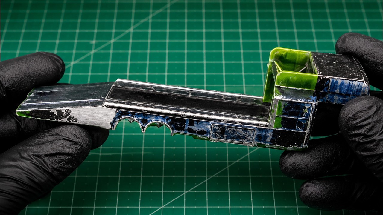 Я сделал кузов для своего грузовика Hot Wheels.