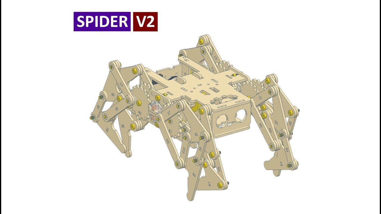 Spider V2 - Guía de ensamblaje