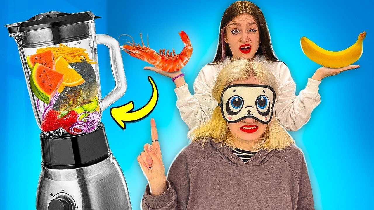 ПРАВО или ЛЕВО? Экстремальный СМУЗИ Челлендж !!