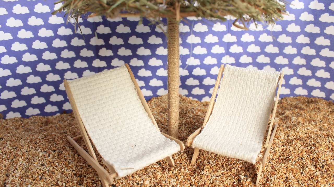 DIY HOW TO MAKE A BEACH CHAIR / Cómo hacer una silla de playa