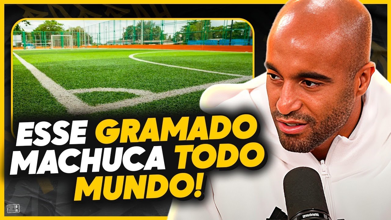 LUCAS MOURA EXP&Otilde;E A VERDADE SOBRE O GRAMADO SINT&Eacute;TICO!