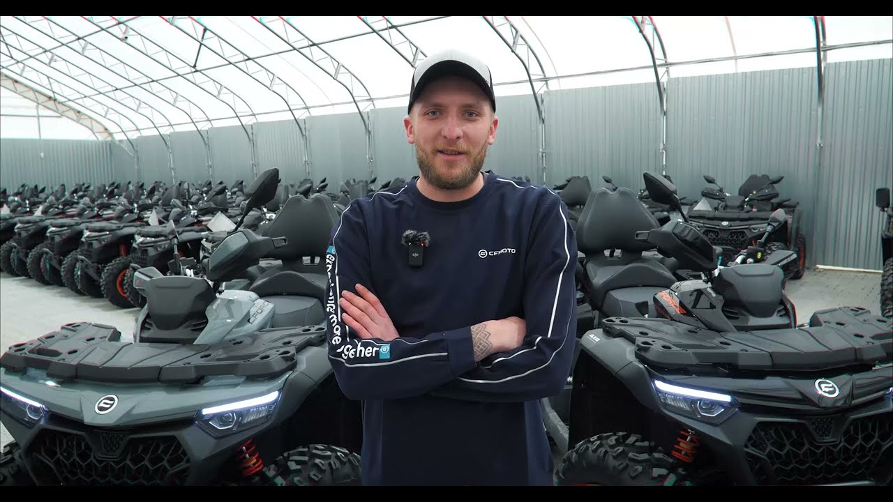 Naujų CFMOTO CFORCE 850 ir 1000 keturračių skirtumai